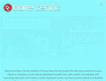 Tablet Screenshot of barrecentric.com